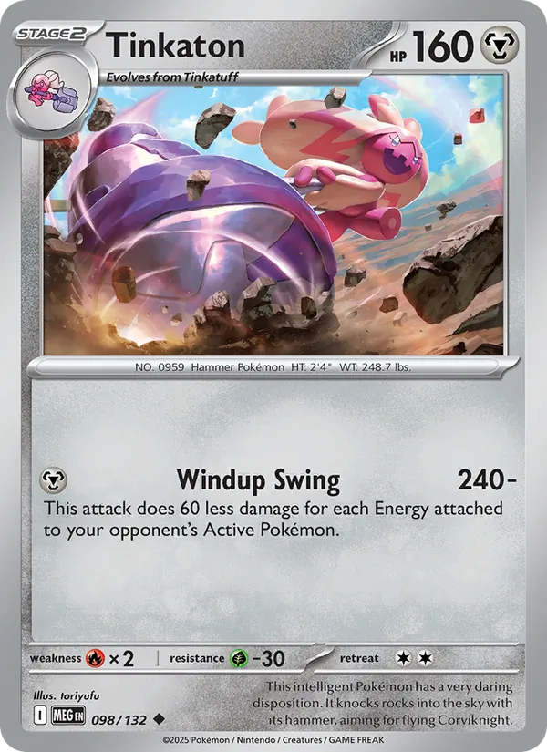 high-1013.webp Tinkaton - Mega Evolution - 098 - Obrázek 1