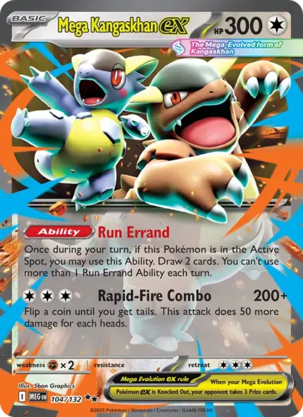 Mega Kangaskhan ex - Mega Evolution - 104