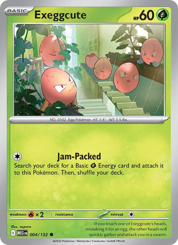 high-1050.webp Exeggcute - Mega Evolution - 004 - Obrázek 1