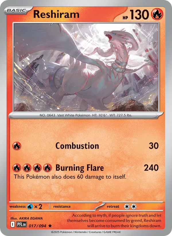 high-1277.webp Reshiram - Phantasmal Flames - 017 - Obrázek 1