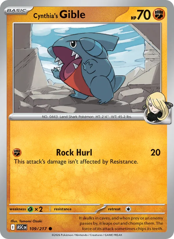 high-847.webp Cynthia's Gible - Ascended Heroes - 109 - Obrázek 1