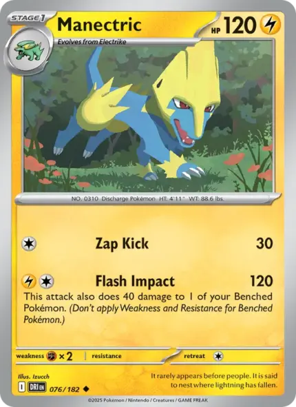 Manectric - Destined Rivals - 076